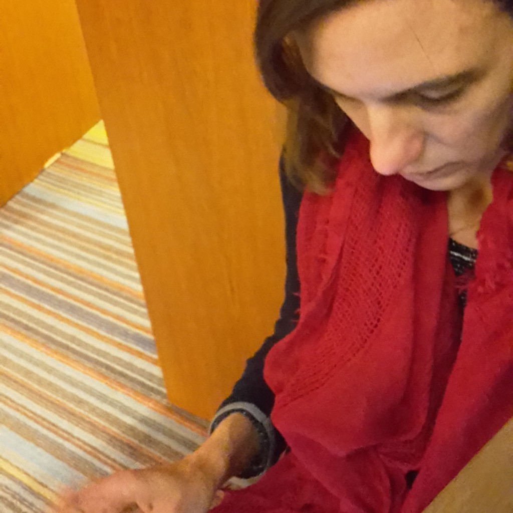 Finding A Hidden Space To Write