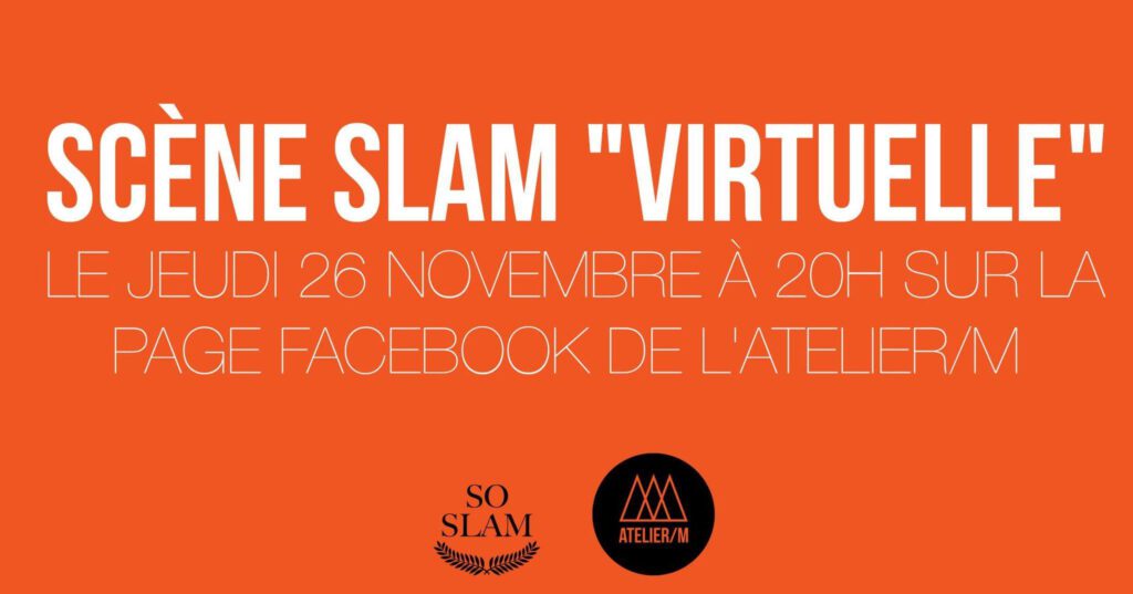 Slam'barak #2 - scène slam virtuelle